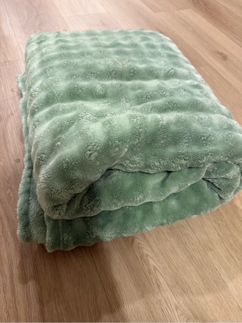 Large Plush Soft Green Throw Blanket - Cozy Home Bedding